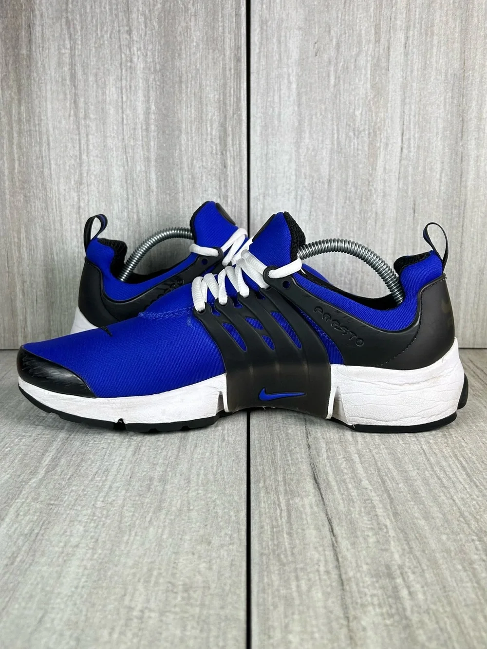 Nike Air Presto Racer Blue Running Sneaker Lace Up Athletic Shoe Mens Size 9